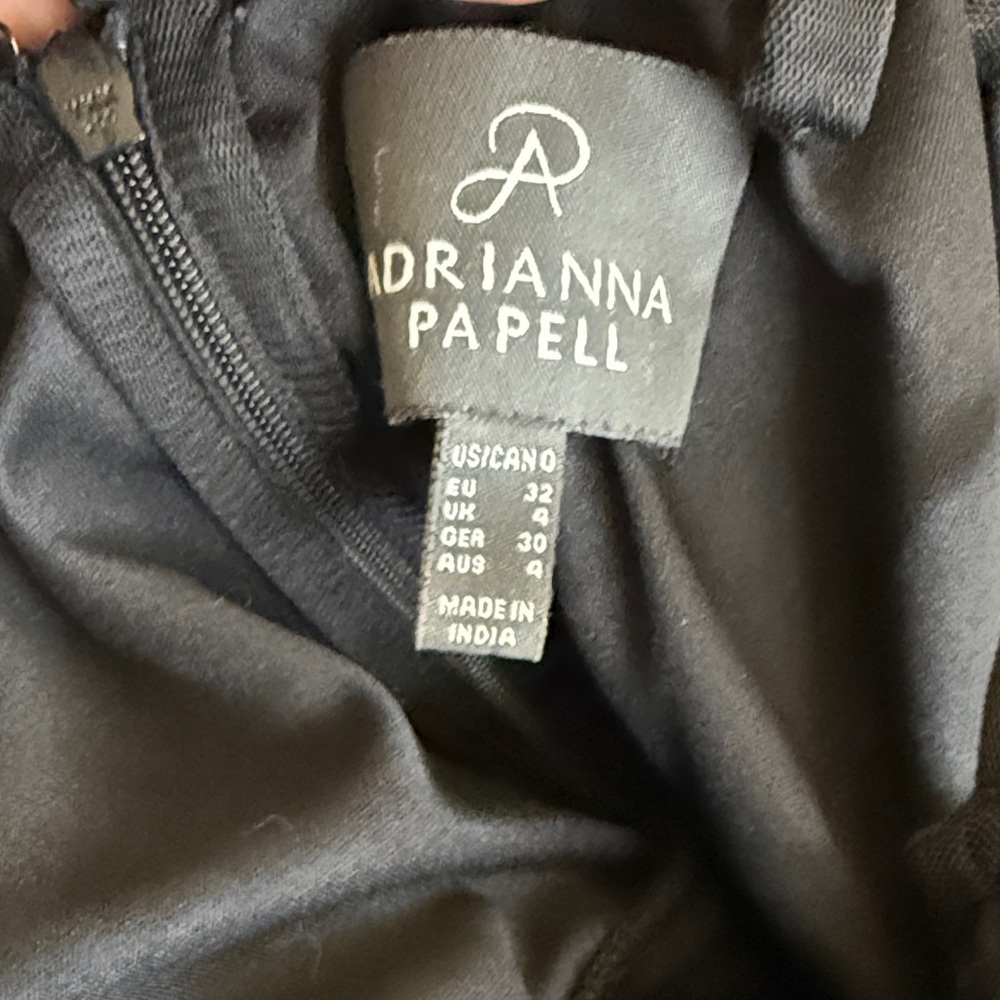Adrianna Papell Black Sequin Maxi Slip Dress - only wore once great condition! - Picture 8 of 11